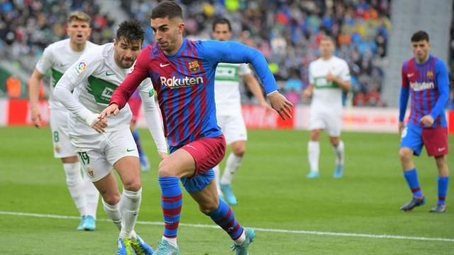 巴萨前锋就是多，哈维一场上6个总有人能进球