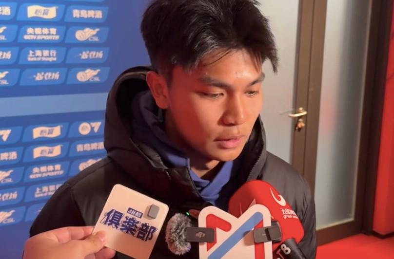 开云登录网址入口-蒯纪闻：我缺乏最后一下的冷静，希望进球快点到来